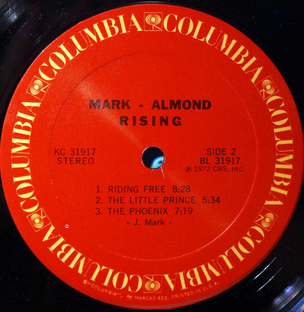Mark-Almond - Rising (Vinyl, LP, Album, Reissue, Stereo) Good Plus (G+) / Good Plus (G+)