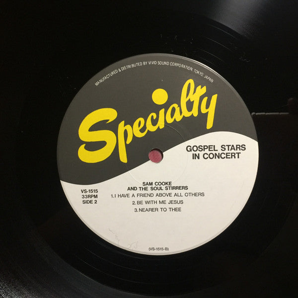 Various - Gospel Stars In Concert (Vinyl, LP, Album, Reissue) Very Good Plus (VG+) / Very Good (VG)