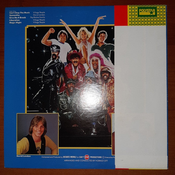 Village People - Can't Stop The Music - The Original Soundtrack Album (Vinyl, LP, Album) Very Good (VG) / Very Good (VG)