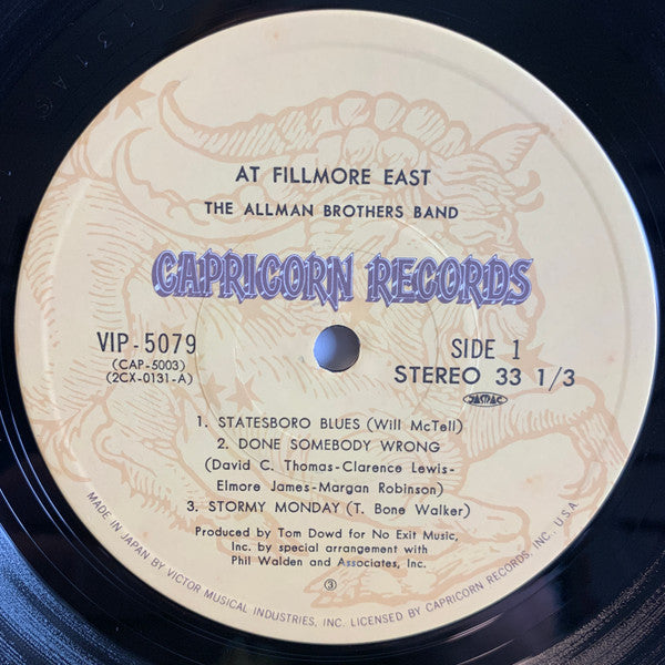 The Allman Brothers Band - The Allman Brothers Band At Fillmore Eas...