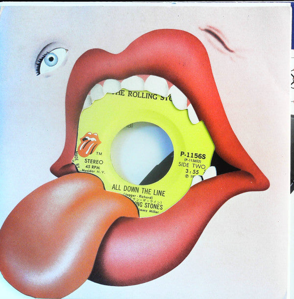 The Rolling Stones - Happy (Vinyl, 7", 45 RPM, Single) Very Good (VG) / Very Good Plus (VG+)