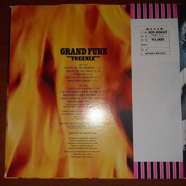 Grand Funk Railroad - Phoenix (Vinyl, LP, Album, Stereo)