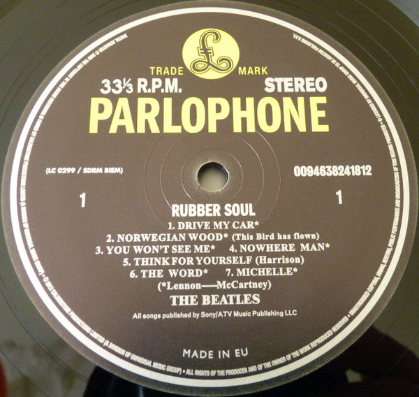 The Beatles - Rubber Soul (Vinyl, LP, Album, Reissue, Remastered, S...