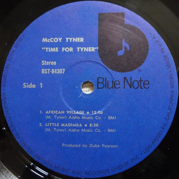 McCoy Tyner - Time For Tyner (Vinyl, LP, Album, Repress, Stereo) Very Good Plus (VG+) / Very Good Plus (VG+)