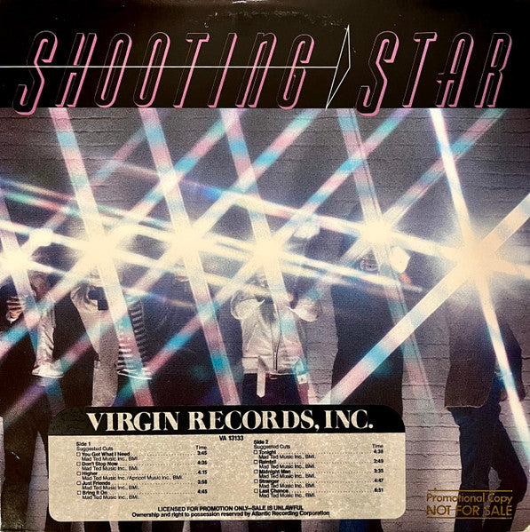 Shooting Star (4) - Shooting Star (Vinyl, LP, Album, Stereo) Very Good Plus (VG+) / Very Good Plus (VG+)