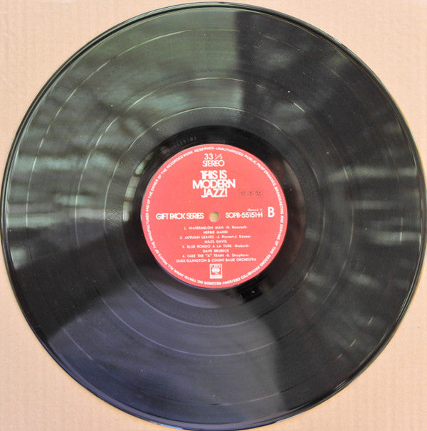 Various - This Is Modern Jazz! (2xVinyl, LP, Compilation, Promo) Very Good Plus (VG+) / Very Good (VG)