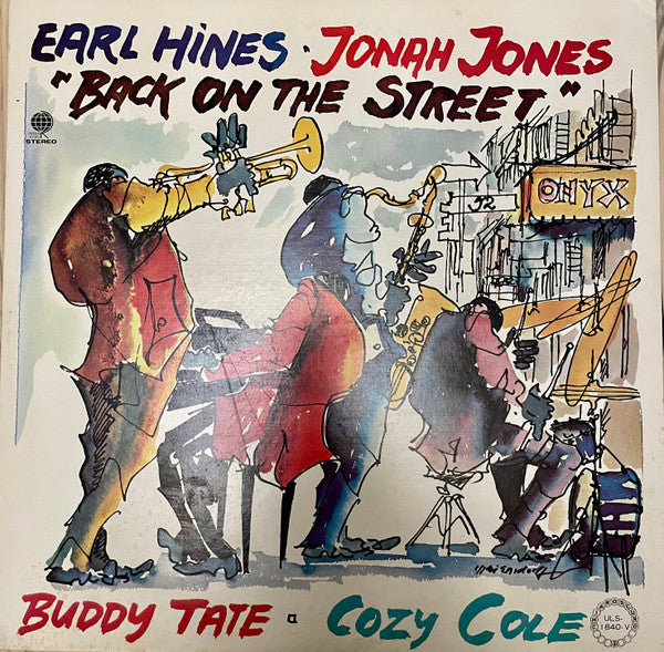 Earl Hines - Back On The Street (Vinyl, LP, Reissue, Stereo) Good Plus (G+) / Very Good Plus (VG+)