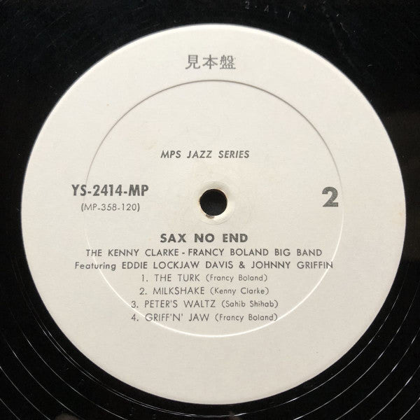 Clarke-Boland Big Band - Sax No End (Vinyl, LP, Album, Promo) Very Good Plus (VG+) / Very Good Plus (VG+)
