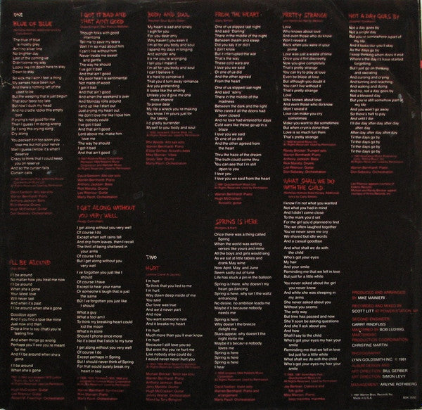 Carly Simon - Torch (Vinyl, LP, Album) Very Good Plus (VG+) / Very Good (VG)