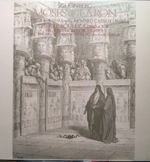 Pierre Boulez - Moses Und Aron (2xVinyl, LP, Stereo) Near Mint (NM or M-) / Very Good Plus (VG+)