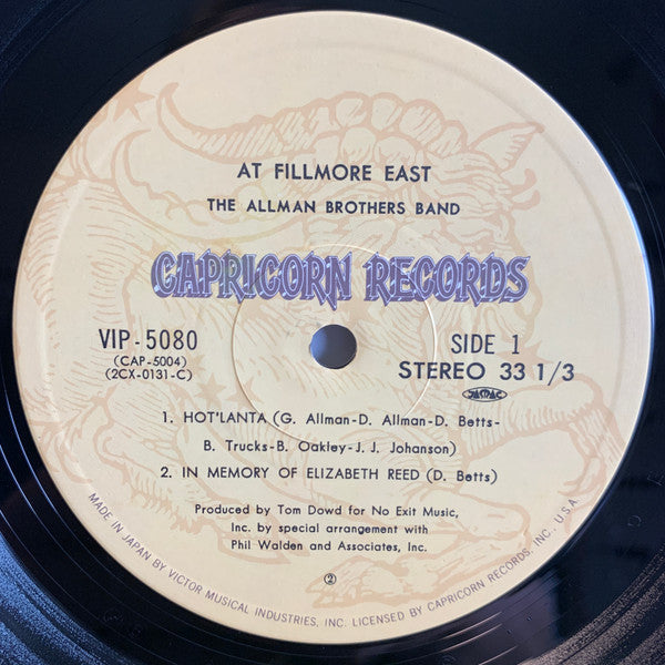 The Allman Brothers Band - The Allman Brothers Band At Fillmore Eas...