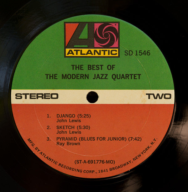 The Modern Jazz Quartet - The Best Of (Vinyl, LP, Compilation) Good Plus (G+) / Good Plus (G+)