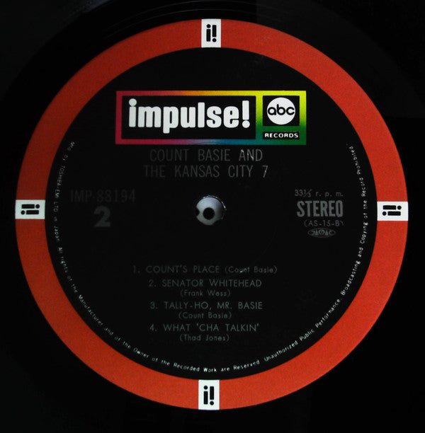 Count Basie And The Kansas City Seven - Count Basie And The Kansas ...