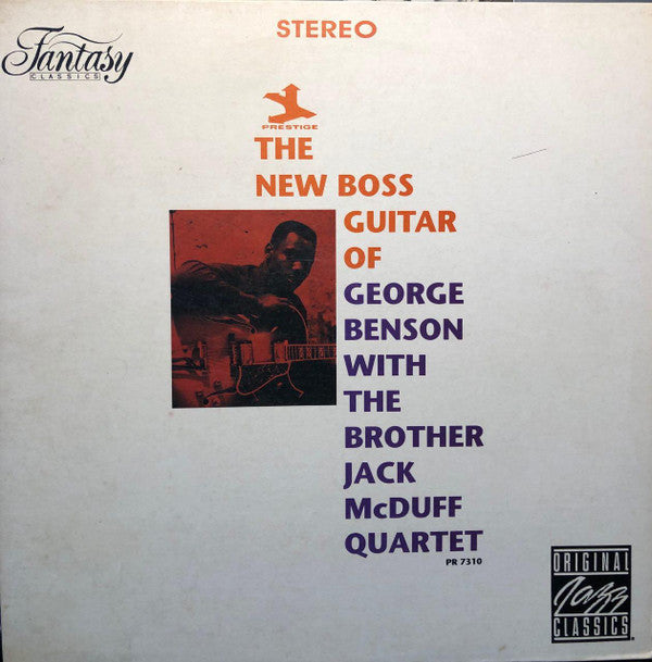 George Benson - The New Boss Guitar Of George Benson (Vinyl, LP, Album, Stereo) Very Good Plus (VG+) / Very Good (VG)
