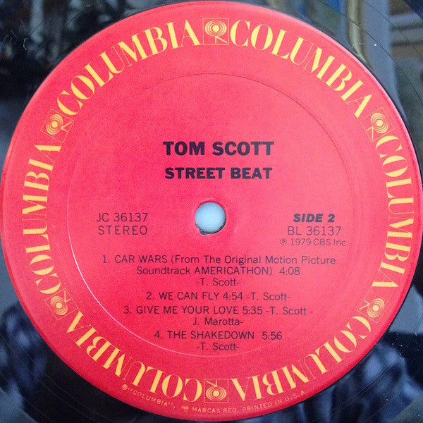 Tom Scott - Street Beat (Vinyl, LP, Album) Very Good (VG) / Very Good (VG)