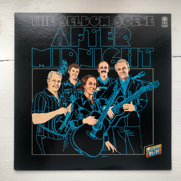 The Seldom Scene - After Midnight (Vinyl, LP, Album) Very Good Plus (VG+) / Very Good (VG)