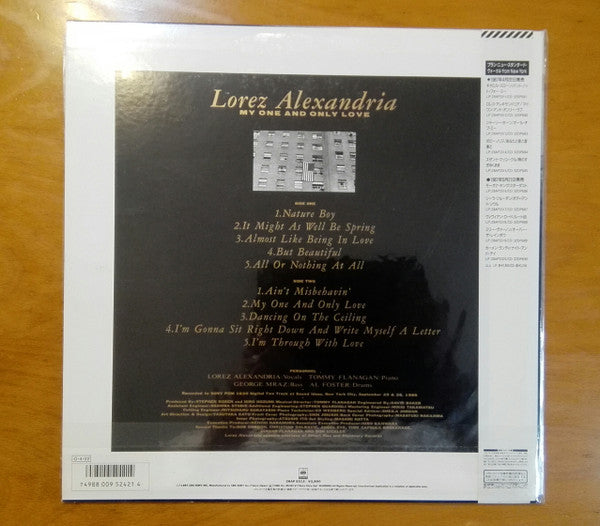 Lorez Alexandria - My One And Only Love (Vinyl, LP, Album) Very Good (VG) / Very Good Plus (VG+)
