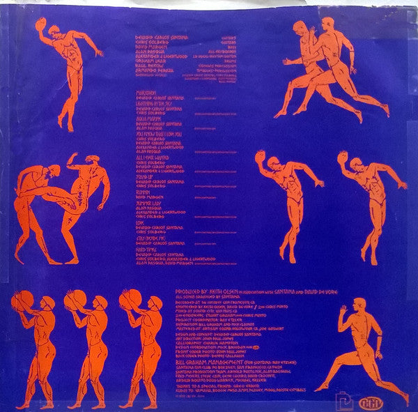 Santana - Marathon (Vinyl, LP, Album, Stereo) Very Good Plus (VG+) / Very Good (VG)