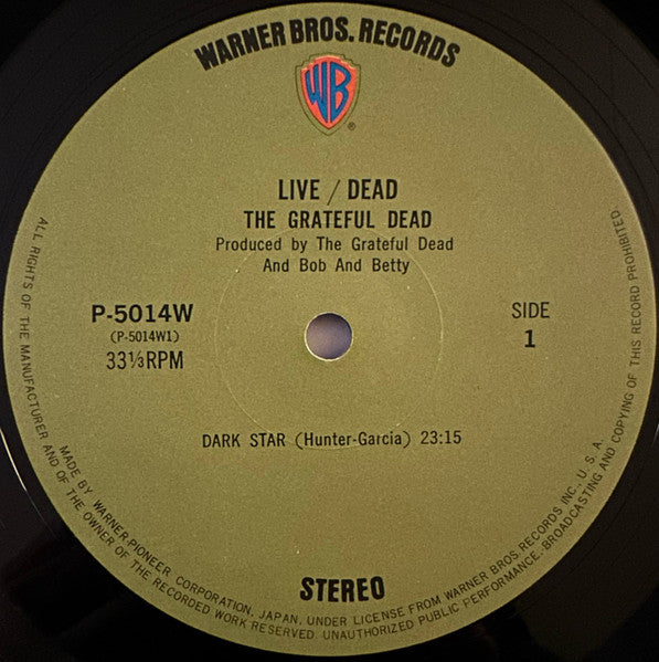 The Grateful Dead - Live Dead (2xVinyl, LP, Album, Reissue) Very Good (VG) / Very Good (VG)
