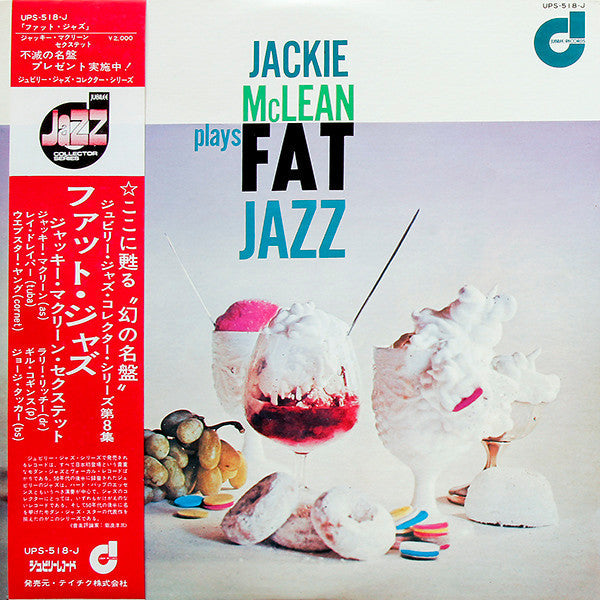 Jackie McLean Sextet - Fat Jazz (Vinyl, LP, Album, Reissue, Mono) Near Mint (NM or M-) / Good Plus (G+)
