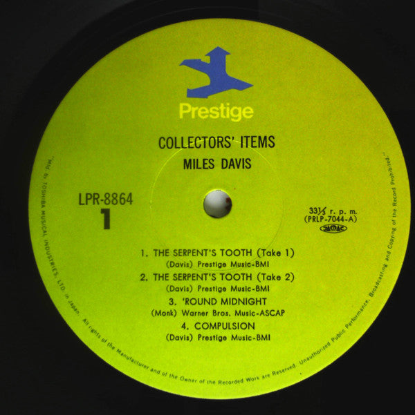 Miles Davis - Collectors' Items (Vinyl, LP, Album, Reissue) Very Good Plus (VG+) / Very Good Plus (VG+)