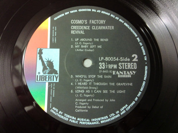 Creedence Clearwater Revival - Cosmo's Factory (Vinyl, LP, Album) Very Good Plus (VG+) / Very Good Plus (VG+)