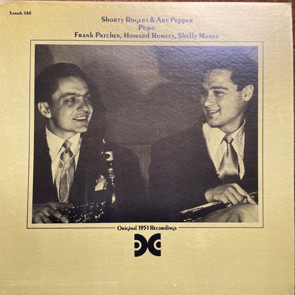 Shorty Rogers - Popo (Vinyl, LP) Very Good Plus (VG+) / Very Good Plus (VG+)
