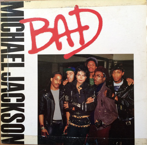 Michael Jackson - Bad (Vinyl, 12", 45 RPM, Maxi-Single, Promo) Near Mint (NM or M-) / Very Good (VG)