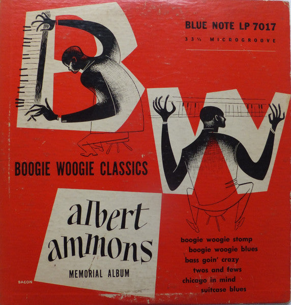 Albert Ammons - Boogie Woogie Classics (Vinyl, LP, 10") Good Plus (G+) / Fair (F)