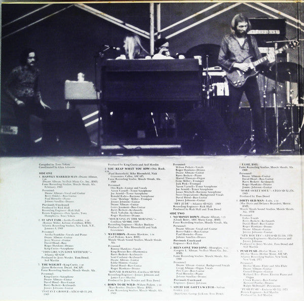 Duane Allman - An Anthology Vol. II (2xVinyl, LP, Compilation) Good Plus (G+) / Very Good (VG)