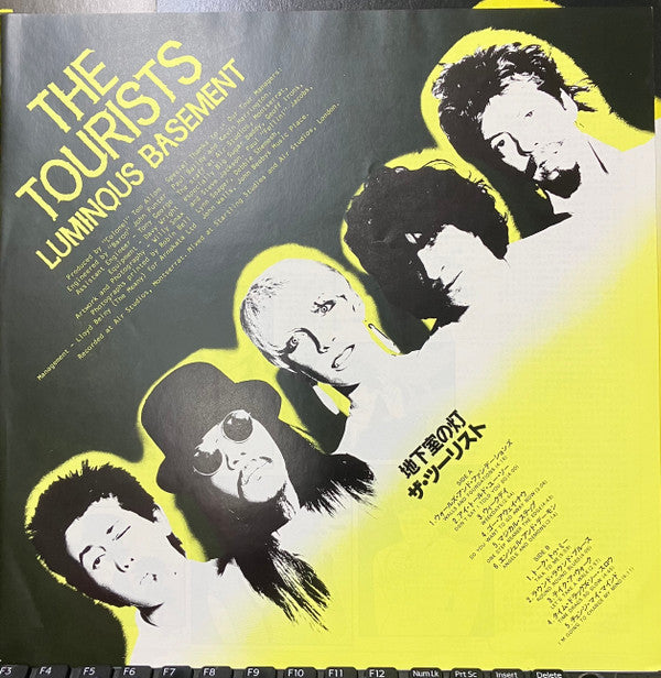 The Tourists - Luminous Basement (Vinyl, LP, Album) Very Good Plus (VG+) / Very Good Plus (VG+)