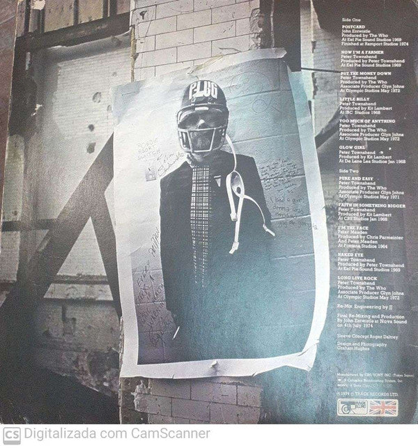 The Who - Odds & Sods (Vinyl, LP, Compilation) Very Good (VG) / Very Good (VG)