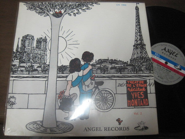 Yves Montand - Théâtre De L'Étoile Récital Vol.2 (Vinyl, LP, Album) Very Good Plus (VG+) / Very Good (VG)