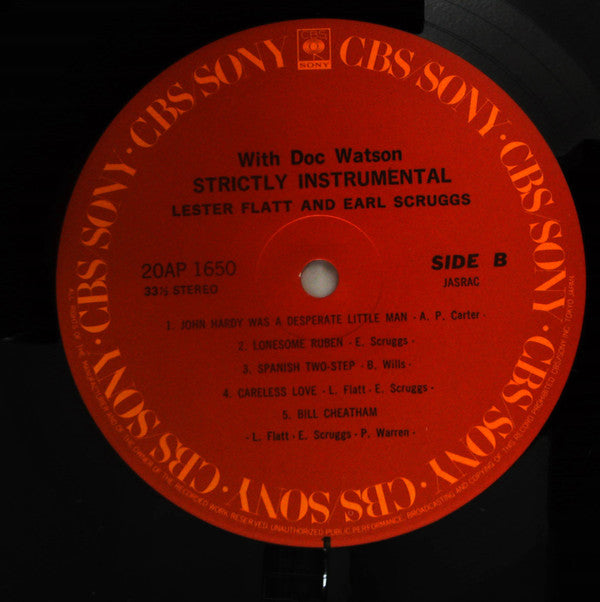 Flatt & Scruggs - Strictly Instrumental (Vinyl, LP, Album, Reissue,...