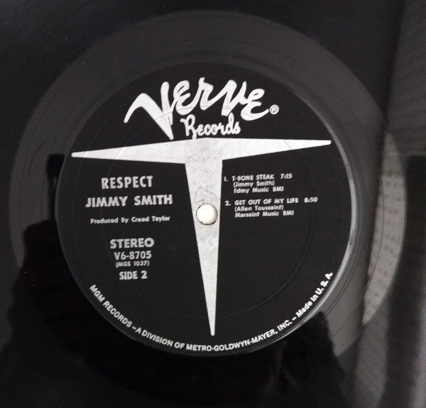 Jimmy Smith - Respect (Vinyl, LP, Album, Stereo) Very Good Plus (VG+) / Very Good Plus (VG+)