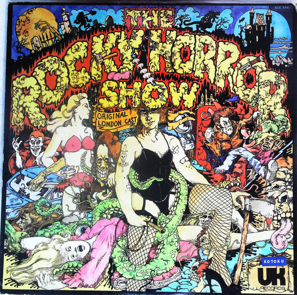 "The Rocky Horror Show" Original London Cast - The Rocky Horror Show (Vinyl, LP, Album, Promo, Reissue) Very Good (VG) / Good (G)