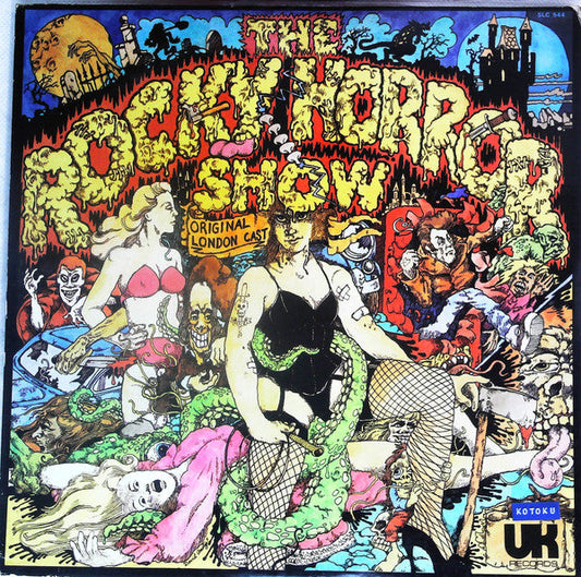 "The Rocky Horror Show" Original London Cast - The Rocky Horror Show (Vinyl, LP, Album, Promo, Reissue) Very Good (VG) / Good (G)