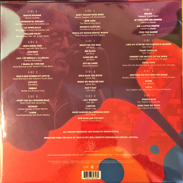 Eric Clapton - Eric Clapton's Crossroads Guitar Festival 2019 (6xVinyl, Box Set, LP, Compilation, Stereo) Mint (M) / Mint (M)