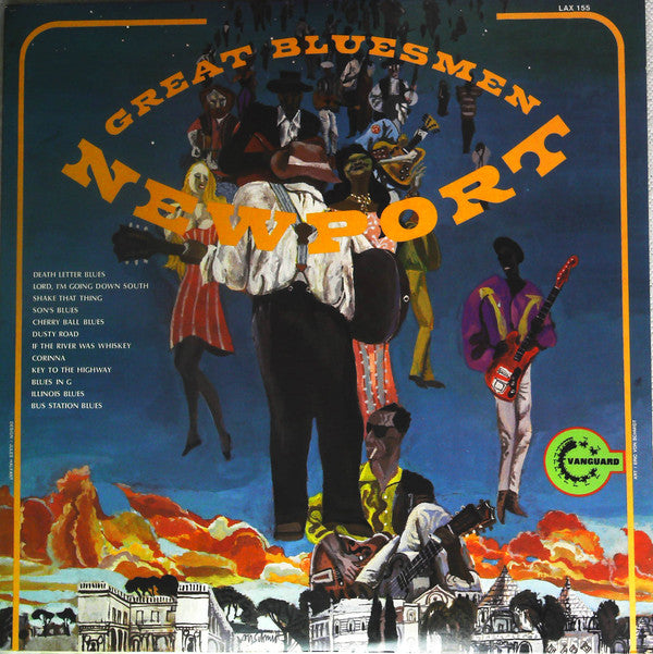 Various - Great Bluesmen Newport (Vinyl, LP, Compilation, Stereo)