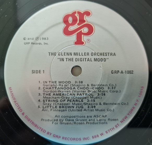 The Glenn Miller Orchestra - In The Digital Mood (Vinyl, LP, Album) Mint (M) / Mint (M)