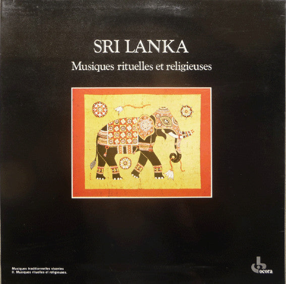 Various - Sri Lanka Musiques Rituelles Et Religieuses (Vinyl, LP, Reissue) Near Mint (NM or M-) / Near Mint (NM or M-)