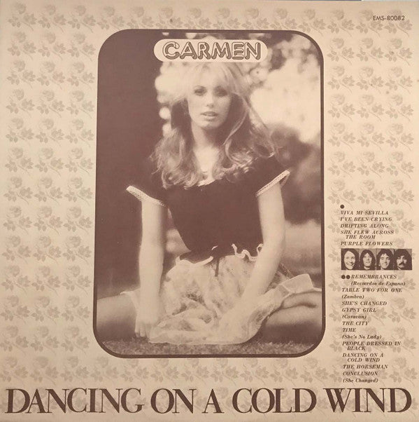 Carmen (19) - Dancing On A Cold Wind (Vinyl, LP, Album) Very Good (VG) / Good Plus (G+)