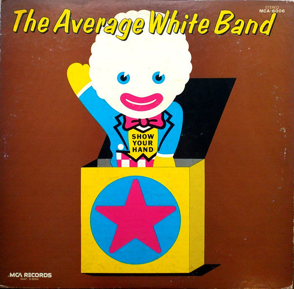 Average White Band - Show Your Hand (Vinyl, LP, Album, Promo) Very Good (VG) / Very Good Plus (VG+)