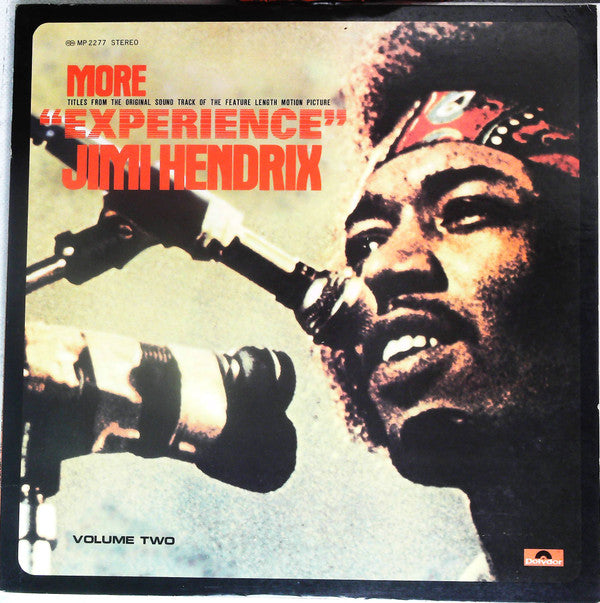 Jimi Hendrix - More "Experience" Jimi Hendrix (Titles From The Original Sound Track Of The Feature Length Motion Picture) (Volume Two) (Vinyl, LP, Album) Good Plus (G+) / Good (G)