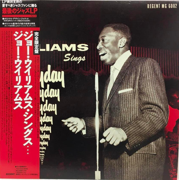 Joe Williams - Sings Everyday (Vinyl, LP, Album, Reissue, Mono) Very Good (VG) / Very Good Plus (VG+)