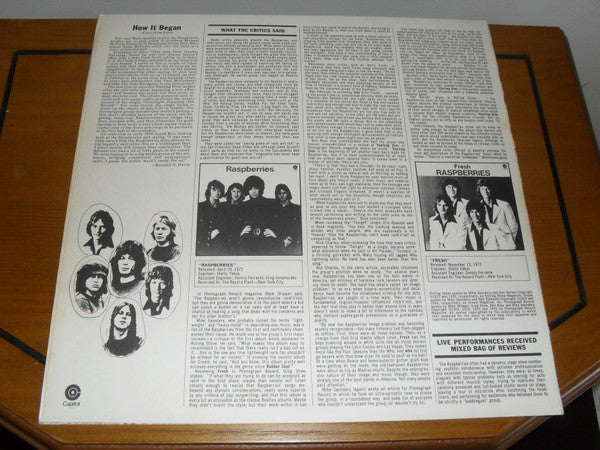 Raspberries - Raspberries' Best - Featuring Eric Carmen (Vinyl, LP,...
