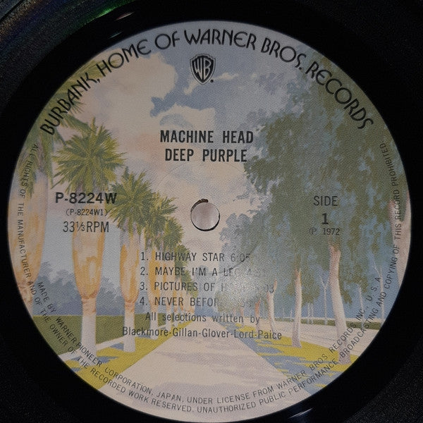 Deep Purple - Machine Head (Vinyl, LP, Album, Reissue)