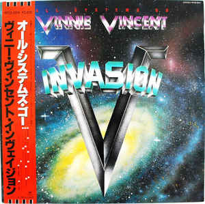 Vinnie Vincent Invasion - All Systems Go (Vinyl, LP, Album, Promo) Near Mint (NM or M-) / Very Good Plus (VG+)