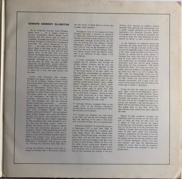 Duke Ellington And His Orchestra - Cotton Club Stomp (1935-39) (2xVinyl, LP, Compilation) Good Plus (G+) / Very Good (VG)