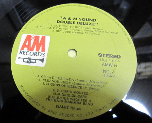 Various - A&M Sound Double Deluxe (2xVinyl, LP, Compilation, Stereo, Mono) Very Good Plus (VG+) / Very Good (VG)